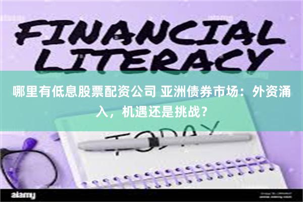 哪里有低息股票配资公司 亚洲债券市场：外资涌入，机遇还是挑战？